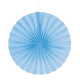 Creative Converting Paper Fan 16 Pastel Blue