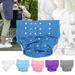 FAGINEY Washable Adult Pocket Nappy Cover Adjustable Reusable Diaper Cloth 5 Colors