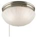 Westinghouse 67210 - 2 Light Brushed Nickel Ceiling Light Fixture