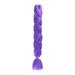 HSMQHJWE Hair Replacement Wigs Temperature Luminous Fluorescent Braid Big Braid Color Wig High Silk Braid wig Girls Hair Ties