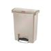 Rubbermaid - FG1883456 - Slim Jim Resin Step-On Container Front Step Style 8 gal Beige