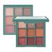 HSMQHJWE Shadow Pallet Eye Shadow Palettes Makeup 9 Color Eye Shadow Palettes Pink Eye Shadow Red Eye Shadow Waterproof Long Lasting Natural Beauty Stick