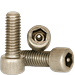 Socket Head Cap Screw - Tamper Resistant 8-32 x 1/2 Stainless Steel 18-8 Hex Socket + Center Pin (Quantity: 100)