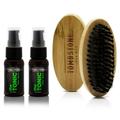 The Tonic Post-Shave Cooling Relief After Shave 2-Pack and The Beard Brush Set