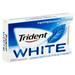 Trident White Sugarless Gum Peppermint Gum 1 ct 16 pieces