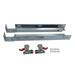 KV 15 Full Extension Undermount Concealed Soft Close Drawer Slides with Locking Devices Metal Back Brackets and Screws