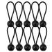 Fovolat Bungee Cord Elastic Durable Bungee Cord with Balls 10PCS Heavy Duty Ball Bungee Cords Multi-purpose Tarp Tie Down Cords for Shelter Canopy Tent big sale