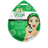 Yes To Cucumbers Calming Peel Off Mask for Sensitive Skin Single Use Face Mask
