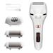 Hi.FANCY Women Electric Shaver Set 4-in-1 Hair Remover Painless Hair Trimmer Callus Remover Set Foot Grinder Set