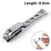 PillyBalla Nail Clippers with 360 Degree Rotating Head Sharp Toenail Clippers for Men Thick Toenails/Nails for Seniors Precision Spin Snips Toe Nail Clipper