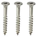 #12 x 5 Marine Grade Type 316 Stainless Steel Deck Screw Internal Square Drive Bugle Head (Quantity: 600) Type 17 Wood Cutting Point 3-1/4 of Thread Length #12 Screw Diameter 5 Screw Length