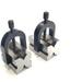 Assorts Steel VEE V Block Pair Set - 1-3/16 X 1-3/16 X 1-7/8 With Clamps- 1 Round Bar Capacity