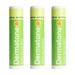 Dermatone Lip Balm SPF 30 | Moisturizing | Formulated Therapy to Soothe & Replenish Chapped & Cracked Lips (Green Tea Lip Balm 0.15 Oz Pack of 3)