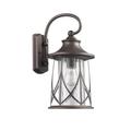 15 in. Lighting Marhaus Transitional 1 Light Rubbed Bronze Outdoor Wall Sconce - Oil Rubbed Bronze