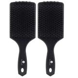 Mantello 2 Pack Paddle Hair Brushes for Women â€“ Paddle Brush Hairbrush for Women - Detangler Brush â€“ Hair Brush for Thick Hair â€“ Flat Brush â€“ Hair Brushes â€“ Smoothing Brush Set â€“ Hairbrush