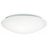 Metalux 9 White Round Integrated LED Flush Mount Ceiling Light