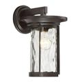 Designers Fountain Brookline Satin Bronze 1 Light Outdoor Wall Lantern 23021-SB