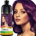 Herbishh Hair Color Shampoo for Grey Hair â€“ Ammonia-Free Hair Dye Shampooâ€“ 500ml (Purple)