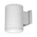 Wac Lighting Ds-Ws05-Ss Tube Architectural 1 Light 7 Tall Led Outdoor Wall Sconce - White