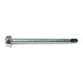 #14-14 x 3 Zinc Plated Steel Hex Washer Head Self-Drilling Screws