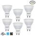 Light Blue USA LED GU10 MR16 40Â° 50W Equivalent 7 Watt 3000K Soft White 550LM Landscape Spot Track Light Bulb (6-Pack)