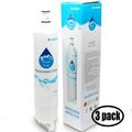 3-Pack Replacement for KitchenAid KSRG22FKWH04 Refrigerator Water Filter - Compatible with KitchenAid 4396508 4396509 4396510 Fridge Water Filter Cartridge