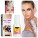 CFXNMZGR Skin Glue For Glitter Tattoos Body Glitter Glue Adhesive Cosmetics Temporary Tattoo Glitter Powder Glue Body Paint Facial Brow Glue Glue For Carnival Themed Party Valentines Gifts