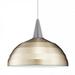 PLD-F4-404BN/BN-WAC Lighting-Felis-One Light Line Voltage Pendant with Canopy Mount-11.5 Inches Wide by 6.5 Inches High