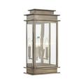 Livex Lighting - Princeton - 2 Light Outdoor Wall Lantern in Traditional Style -