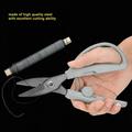 Kritne Tin Snips Sheet Metal Tin Snips Iron Plate Wire Cutter Heavy Duty Professional Shear Scissors Snips