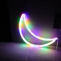 Cute Children s Gift moon Night Light LED Moon Neon Light Decoration Light