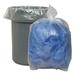 60 Gallon Clear Garbage Bags 38x58 1.1mil 100 Bags (BWK533)