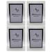 Pack of (4) Lomani Spirit Millionaire White Gold Men EDP Cologne Spray 3.3 oz