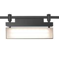 Wac Lighting L-Led42w Wall Washer L-Track 14 Wide Led Track Head - Black