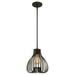 Westinghouse Lighting 6345200 One-Light Pendant Oil Rubbed Bronze with Cage Shade