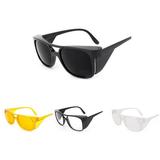 tooloflife Safety Sunglasses Glasses PC Lens Explosion Proof Stylish Classic Yellow