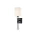 1-Light Wall Sconce 4.5 inches Wide By 17 inches High-Old Bronze Finish Bailey Street Home 116-Bel-2973401