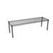 21 Deep x 48 Wide x 14 High Black Stationary Dunnage Rack