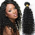 Brazilian Sew In Bundles Hair Extension Jerry Curl Real Virgin Remy Human Hair 100g Natural color 14