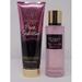 Pure Seduction Shimmer 2 piece set- 8.4 oz Shimmer Fragrance Mist and 8 oz Shimmer Fragrance Lotion- Juiced Plum Crushed Freesia Shimmer All Night Long.