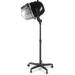 Artist Hand Bonnet Hair Dryer Adjustable Professional Salon Hooded Dryer Stand Up Rolling Base with Timer Temperature Function