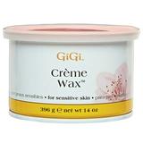 Size : 14 oz Gigi Creme Wax - for sensitive skin Hair Scalp Skin Body - Pack of 1 w/ SLEEK Teasing Comb