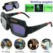 MTFun Auto Darkening Welding Glasses True Color View Welder Glasses Optical Clarity Welding Goggle Solar Eye Protection Welding Glasses for Electric Welding Cutting Grinding