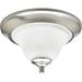 Trinity Collection One-Light 12-1/2 Close-to-Ceiling