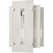 Livex Lighting - Utrecht - 1 Light Outdoor Wall Lantern in Contemporary Style -