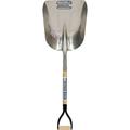 Seymour S500 Industrial 45.5 in. Aluminum Western Pattern Scoop Wood Handle