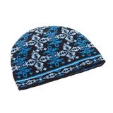 Invisible World 100% Cashmere Jacquard Knit Beanie Cap Chandelier