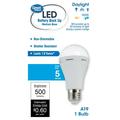 Great Value LED Light Bulb 9 Watts (60W Equivalent) A19 Battery Backup Lamp E26 Medium Base Non-Dimmable Daylight 1-Pack