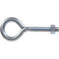 Hillman Group 320748 Flagged - Eye Bolt With Hex Nut 0.5-13 x 8 in. - Pack of 5