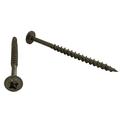 Cabentry Brand | Wood Screws | Round Washer Head | Phillips Square Drive | #8 | 3/4 Inch | Deep Thread | Sharp Point | Dry Lube / Plain Finish | 100 Pack